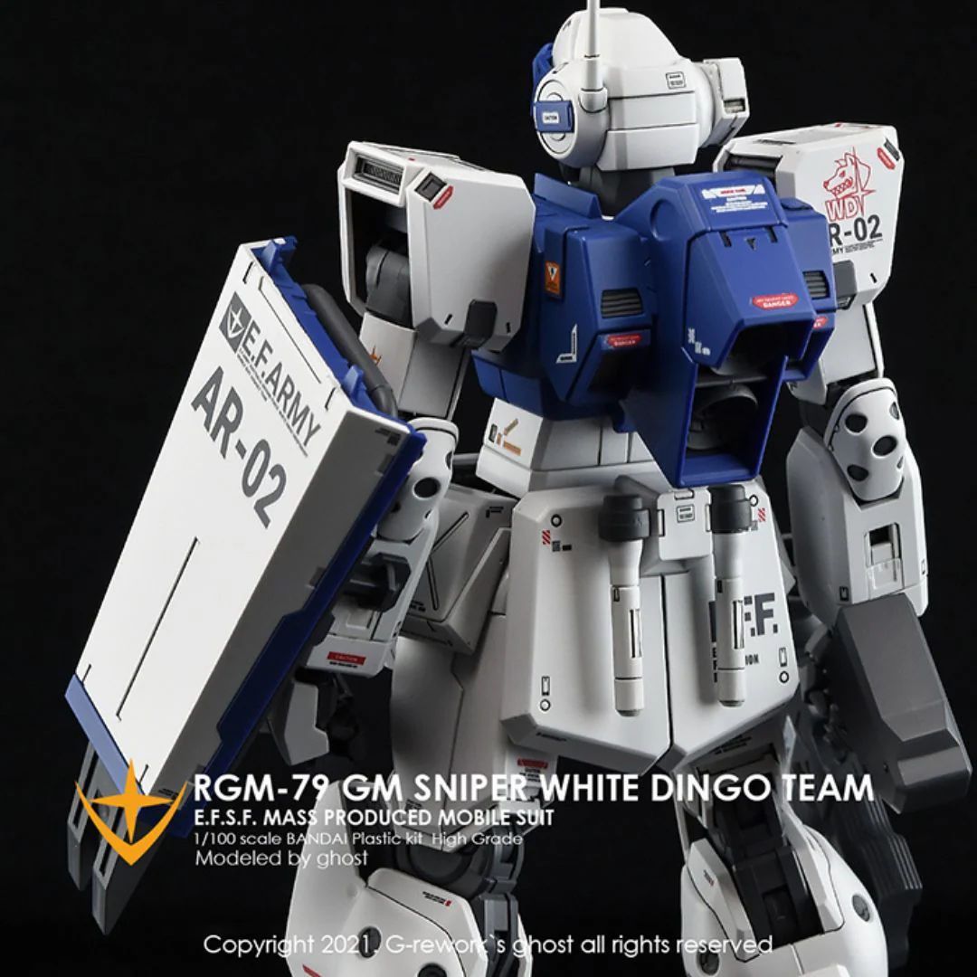 G-rework Decal MG PB GM Sniper II (White Dingo Team Custom) - Image 9