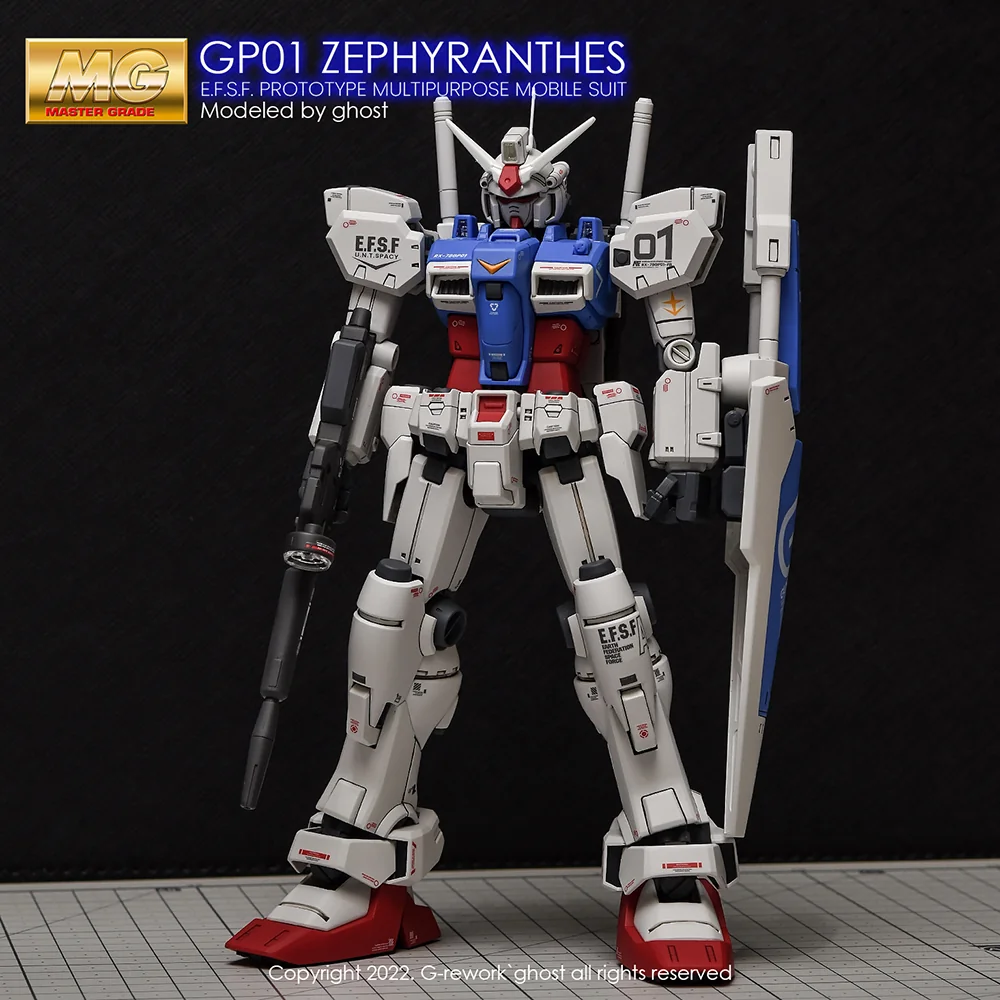 G-rework Decal MG #010 Gundam GP01 Zephyranthes