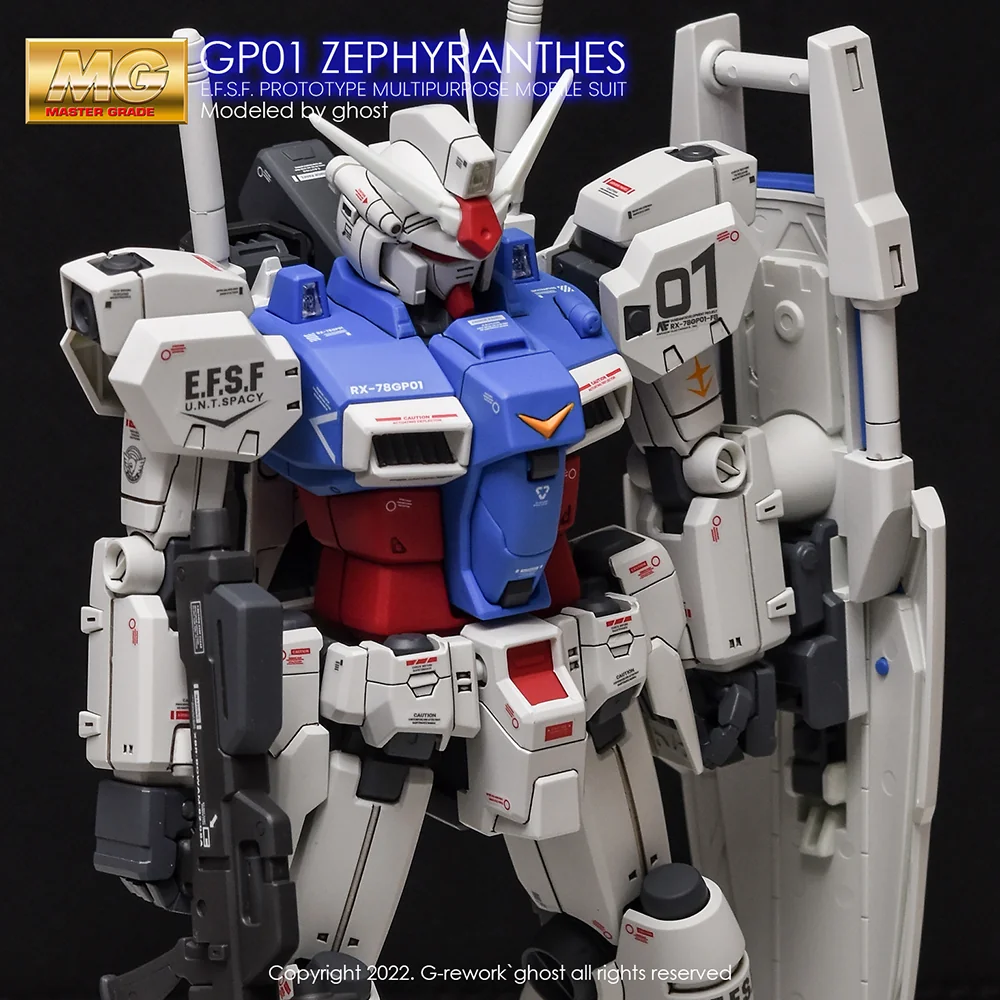 G-rework Decal MG #010 Gundam GP01 Zephyranthes