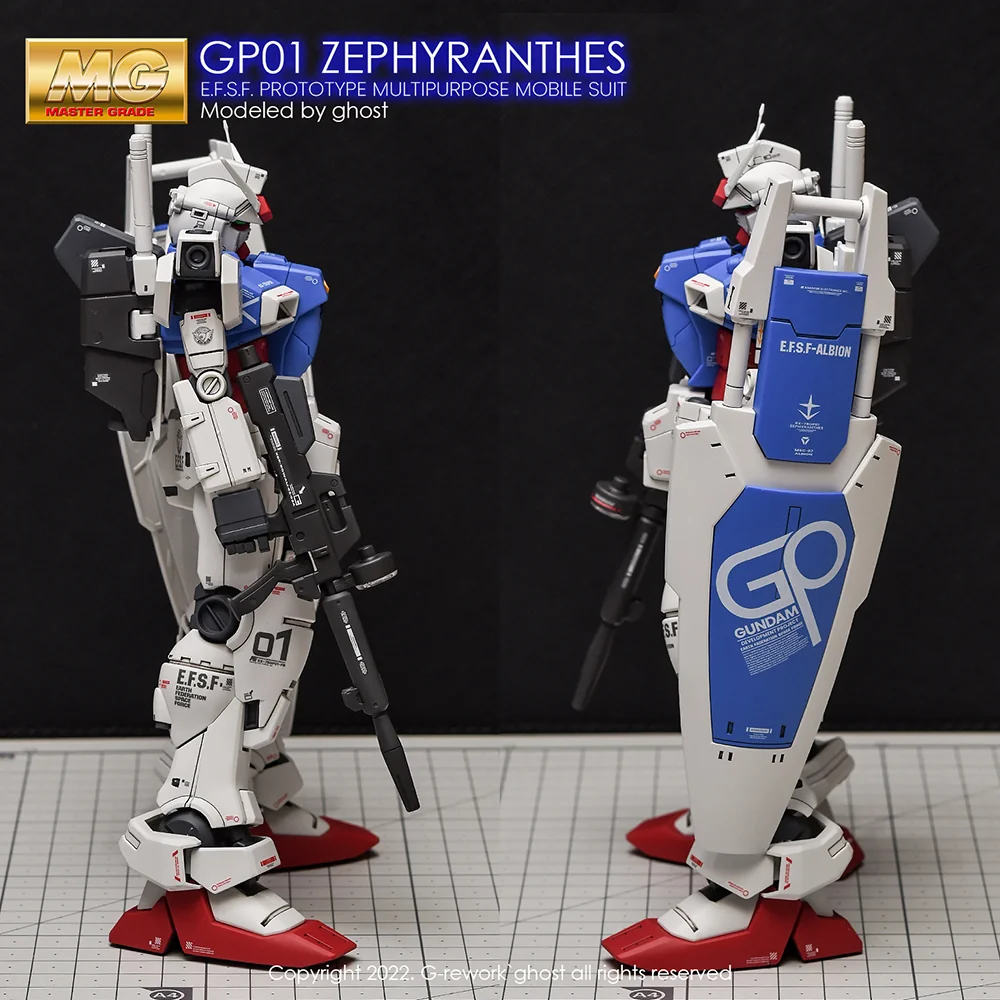 G-rework Decal MG #010 Gundam GP01 Zephyranthes