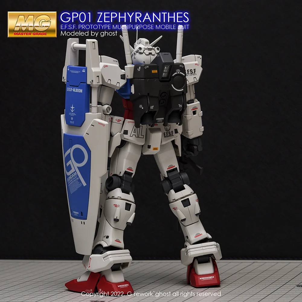 G-rework Decal MG #010 Gundam GP01 Zephyranthes