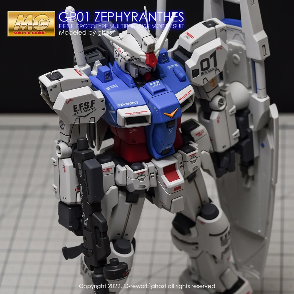G-rework Decal MG #010 Gundam GP01 Zephyranthes