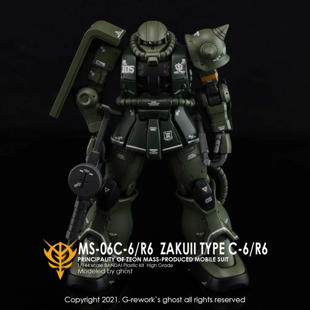 G-rework Decal HGGTO #16 Zaku II