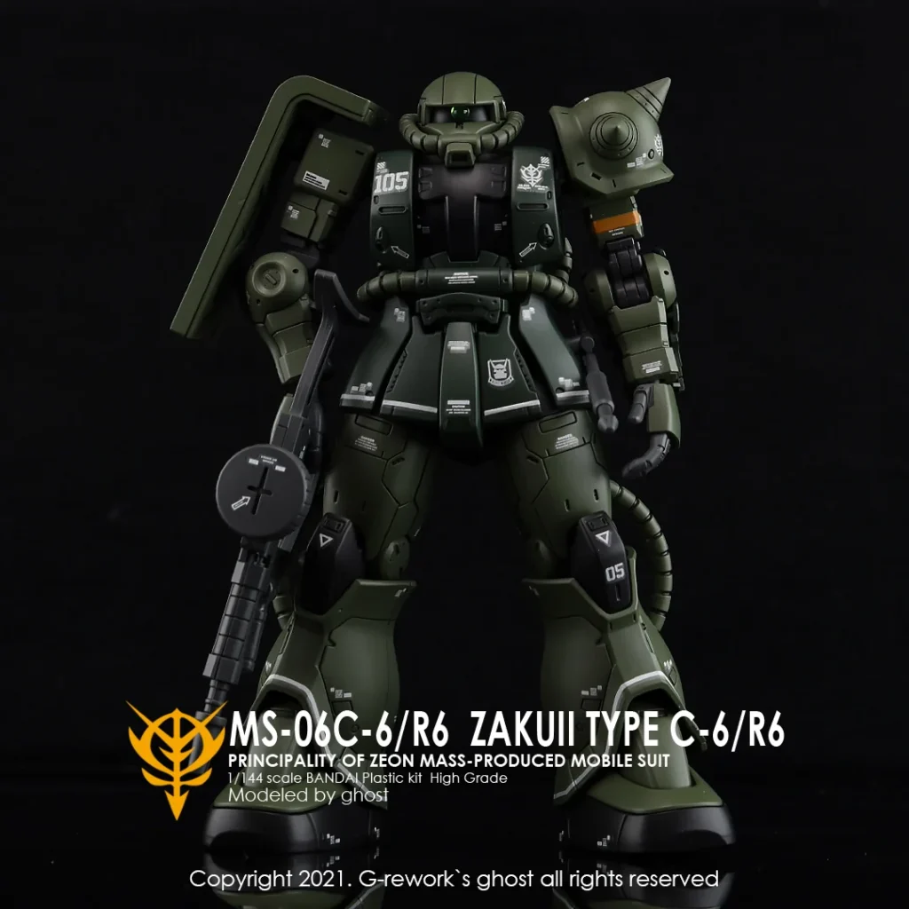 G-rework Decal HGGTO #16 Zaku II