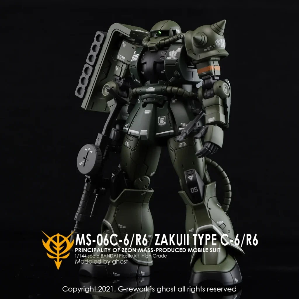 G-rework Decal HGGTO #16 Zaku II