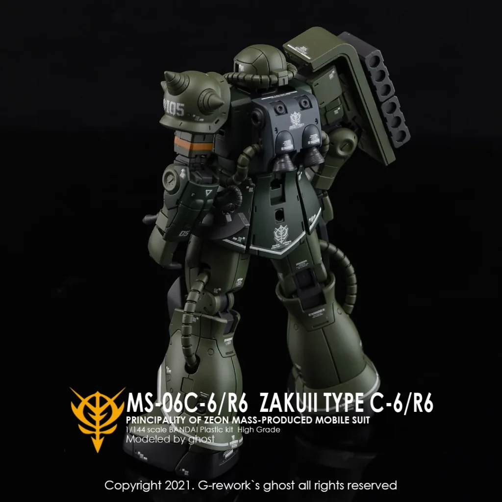 G-rework Decal HGGTO #16 Zaku II
