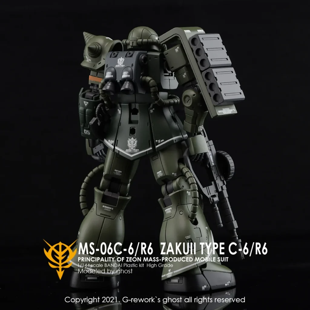 G-rework Decal HGGTO #16 Zaku II