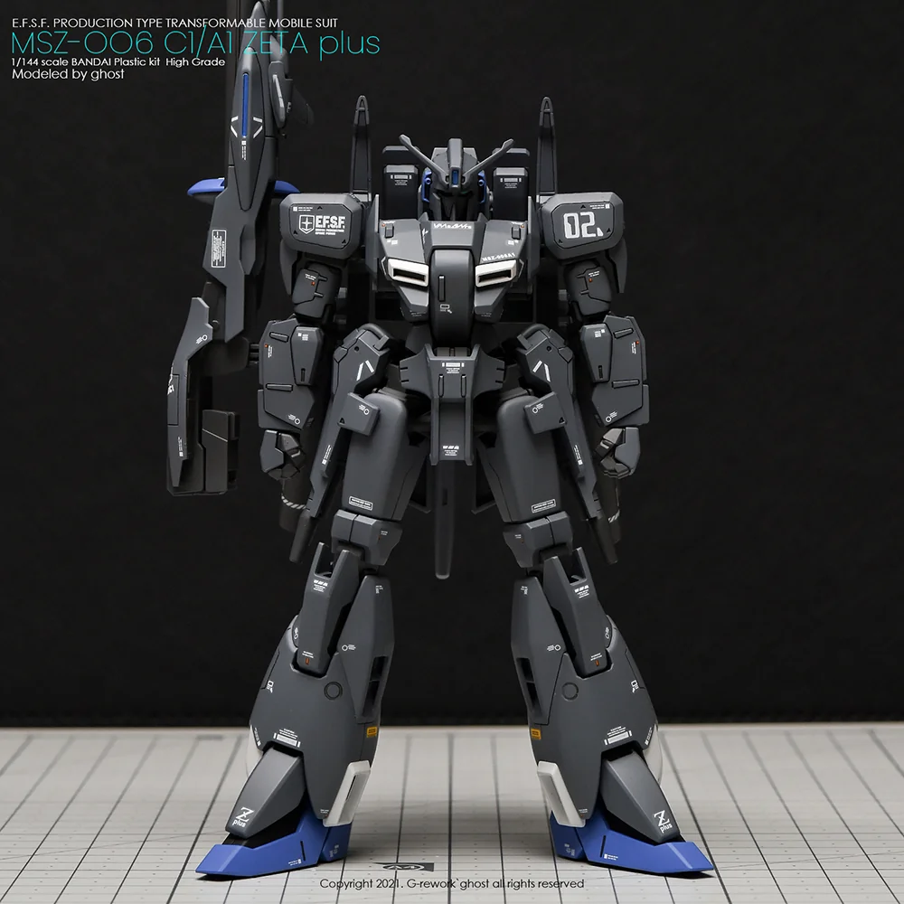 G-rework Decal HGUC #182 Zeta Plus C1 Type