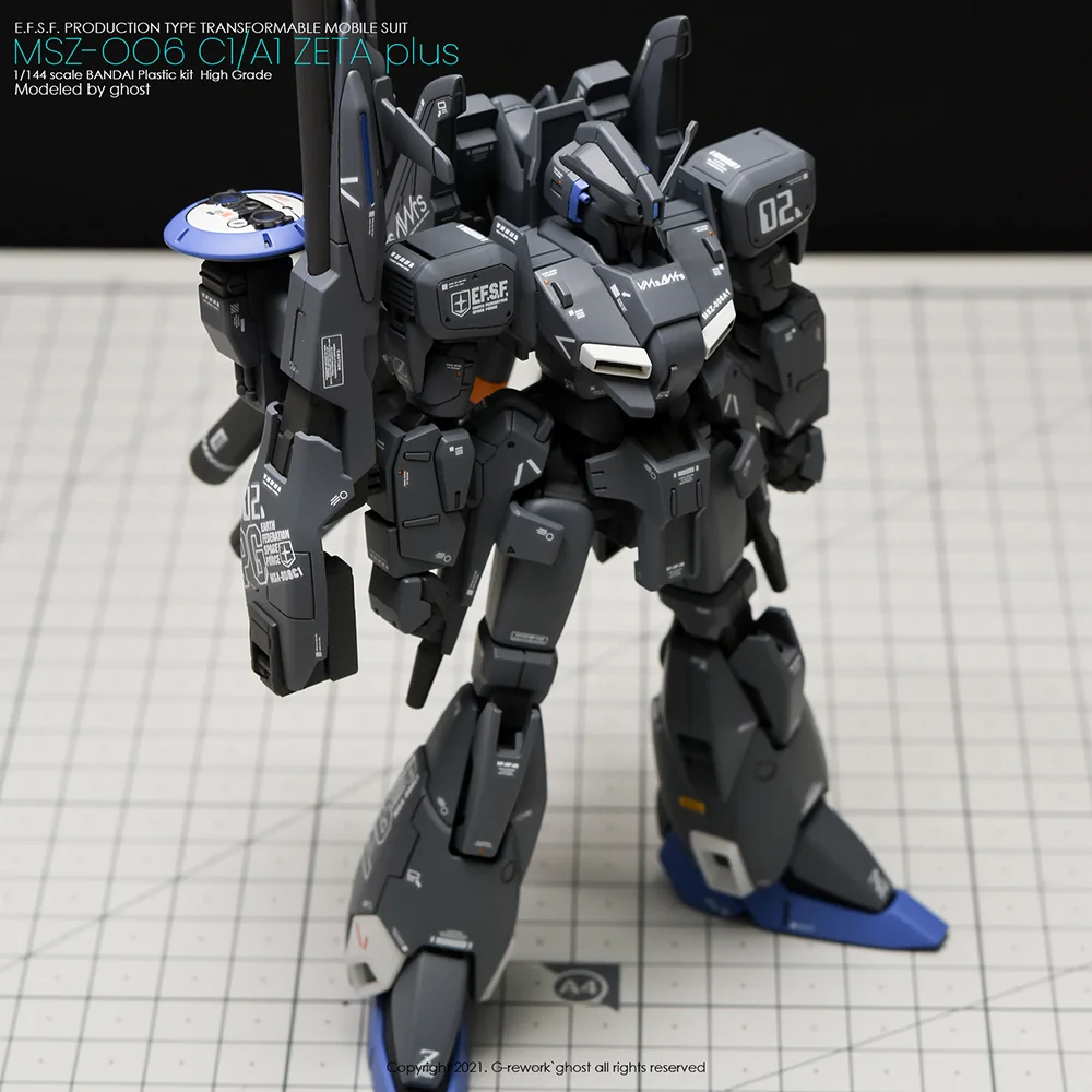 G-rework Decal HGUC #182 Zeta Plus C1 Type