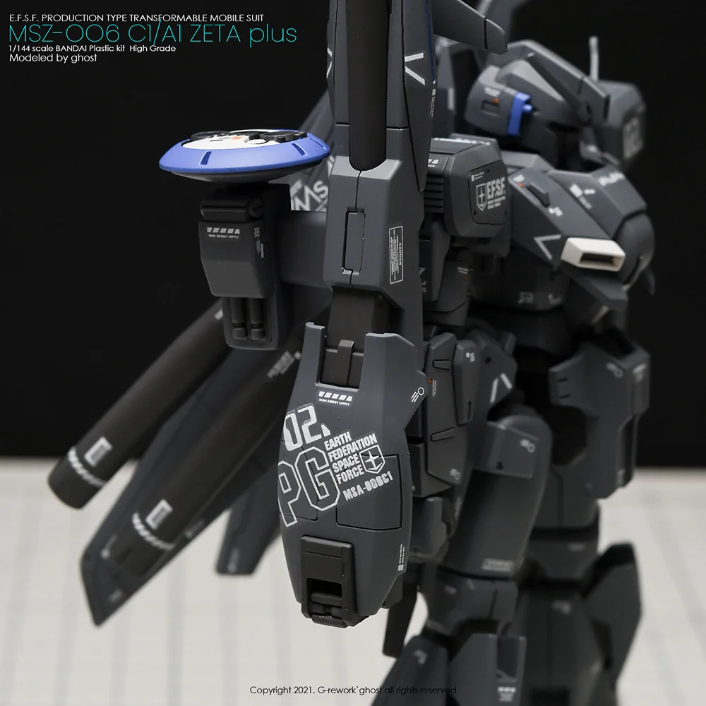G-rework Decal HGUC #182 Zeta Plus C1 Type