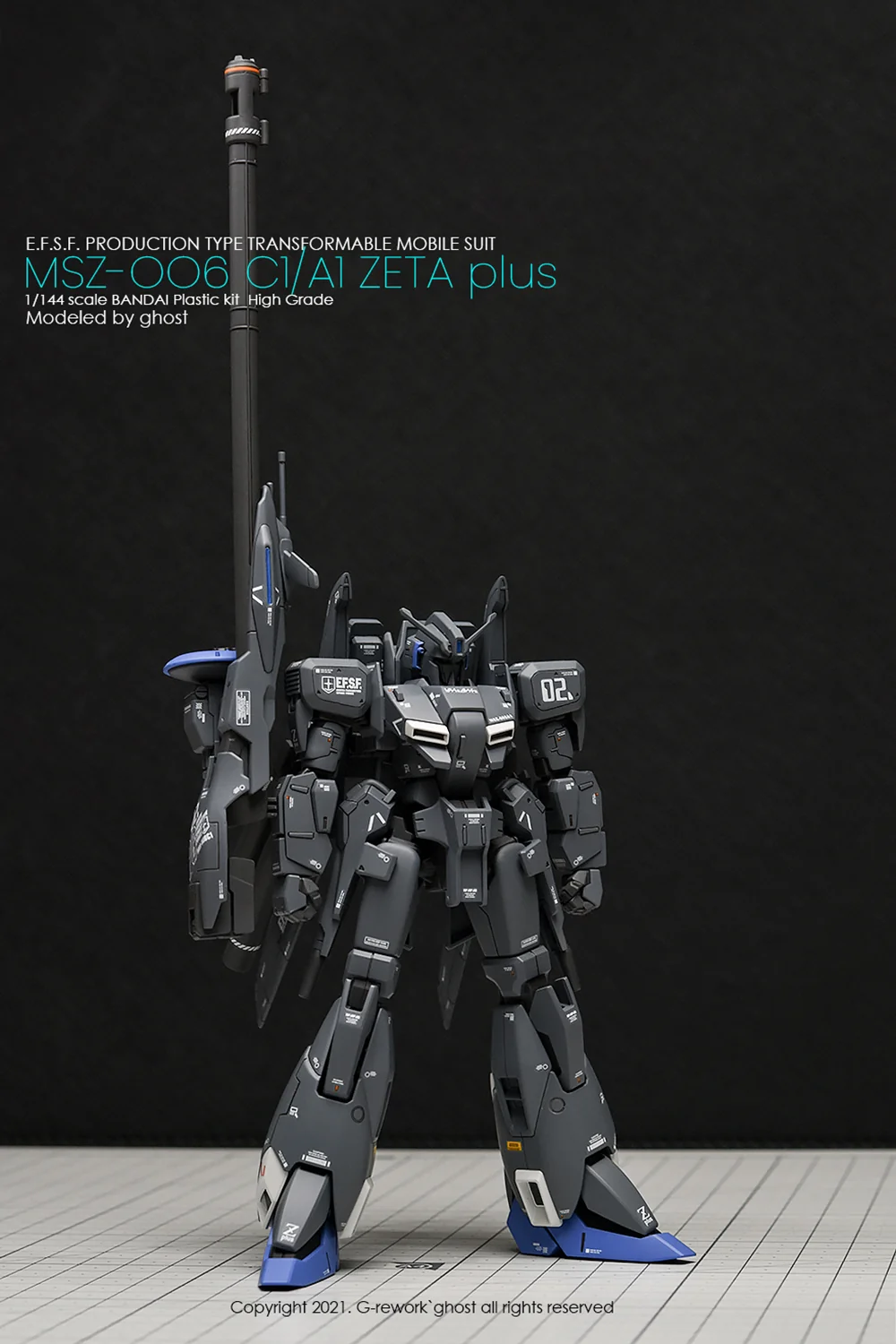 G-rework Decal HGUC #182 Zeta Plus C1 Type