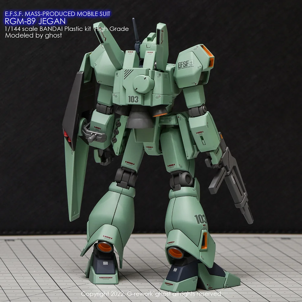 G-rework Decal HGUC #097 Jegan