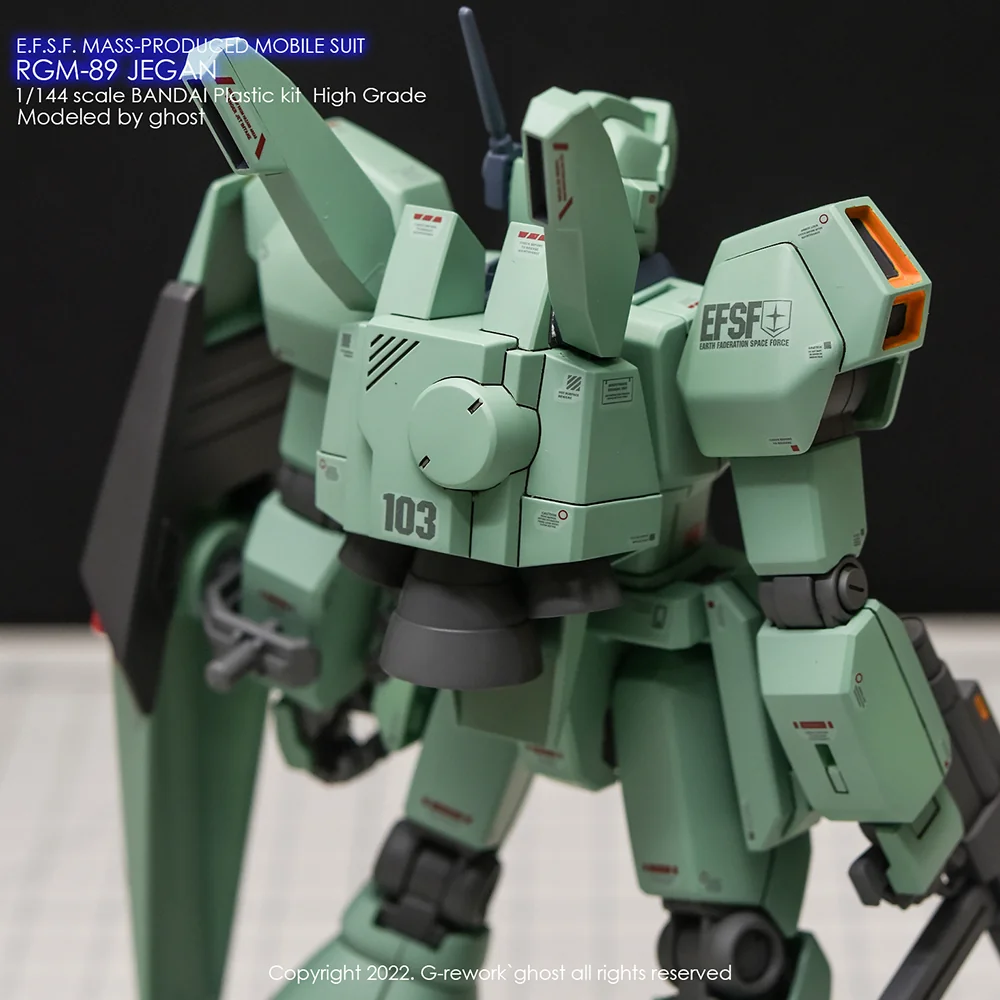 G-rework Decal HGUC #097 Jegan