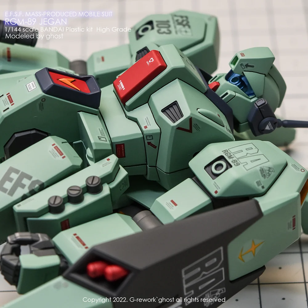 G-rework Decal HGUC #097 Jegan