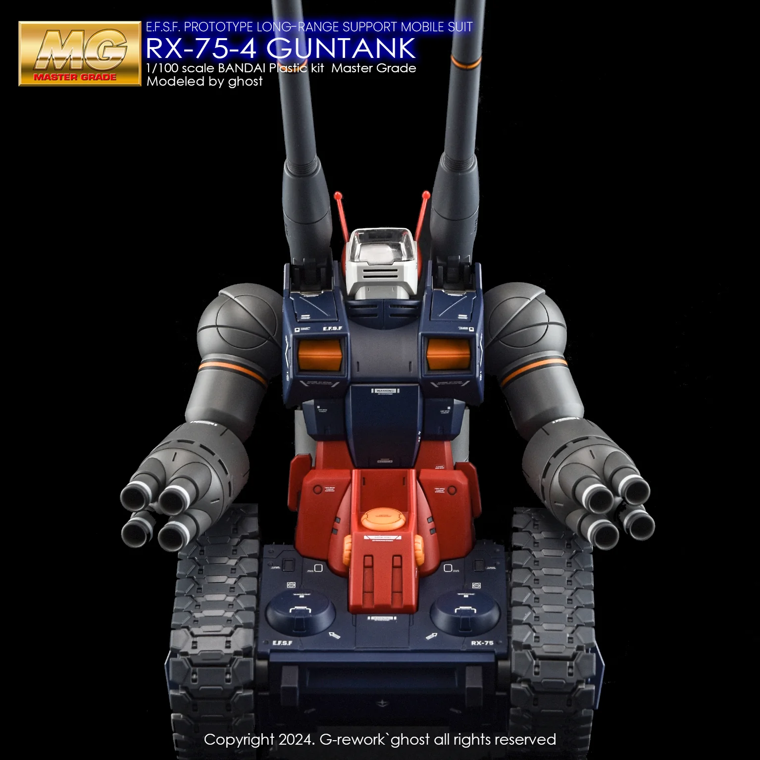 G-rework Decal MG #124 Guntank - Image 1
