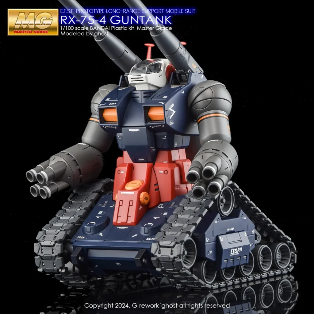 G-rework Decal MG #124 Guntank