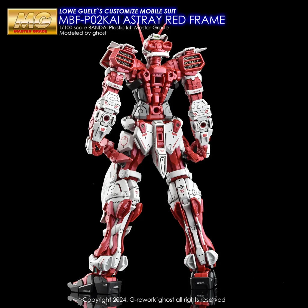G-rework Decal MG #130 Astray Red Frame Kai