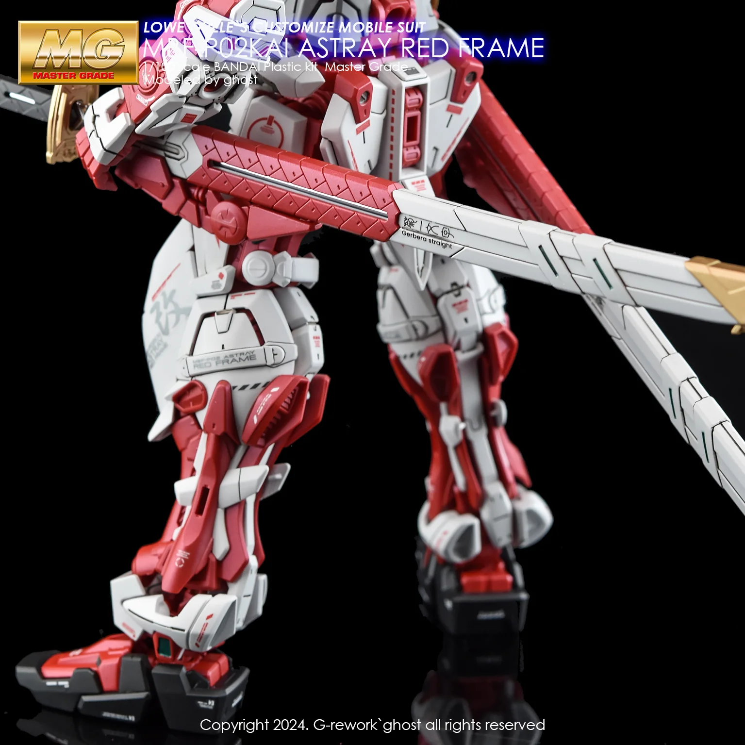 G-rework Decal MG #130 Astray Red Frame Kai - Image 11