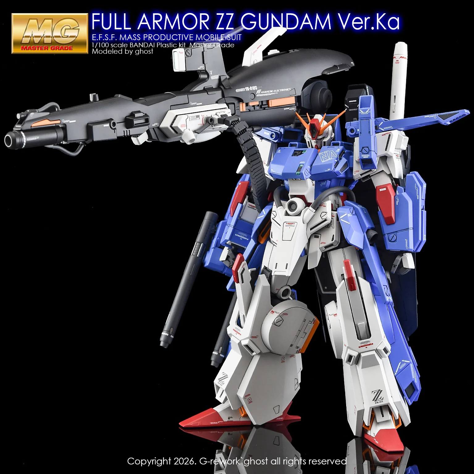 G-rework Decal MG #226 Full Armor ZZ Gundam Ver.Ka - Image 5