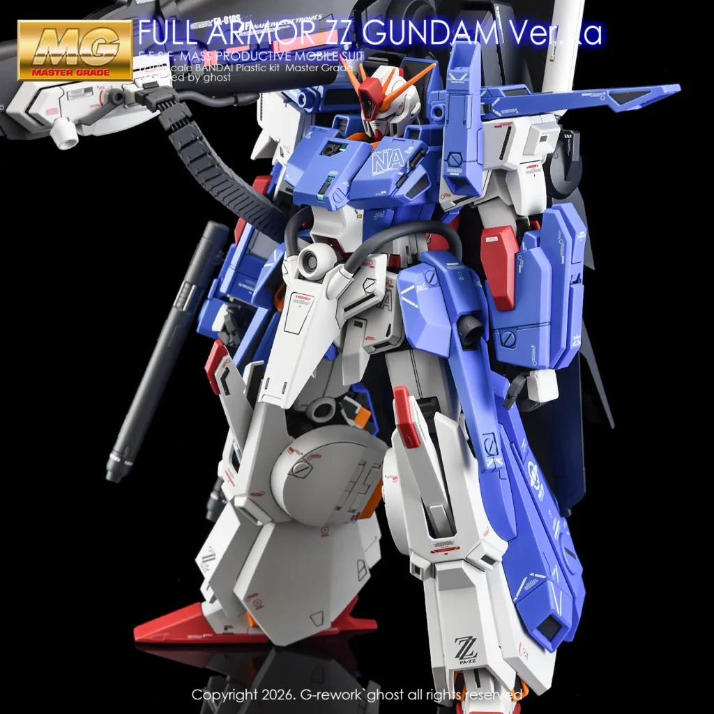 G-rework Decal MG #226 Full Armor ZZ Gundam Ver.Ka