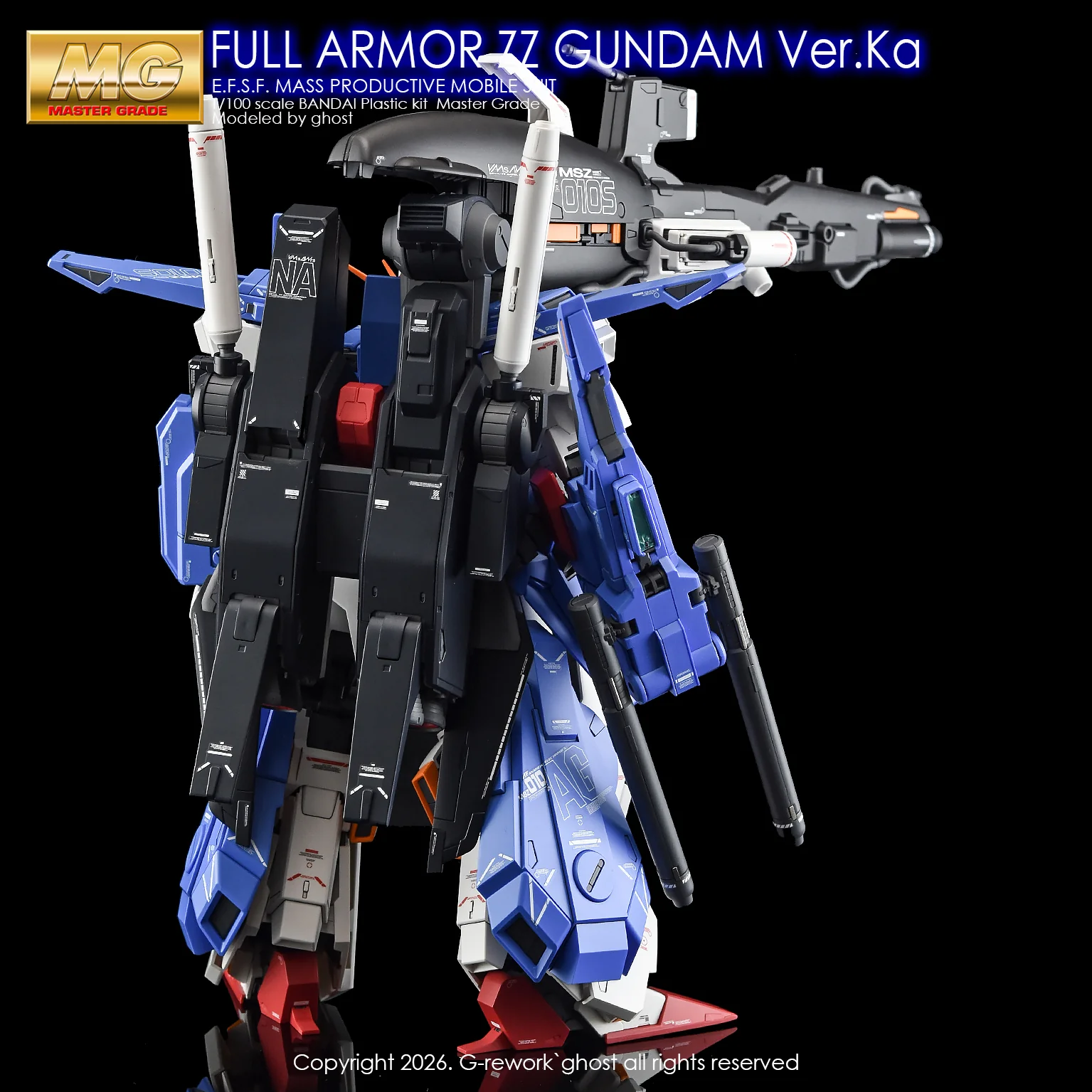 Shop G-REWORK G-rework Decal MG #226 Full Armor ZZ Gundam Ver.Ka 1