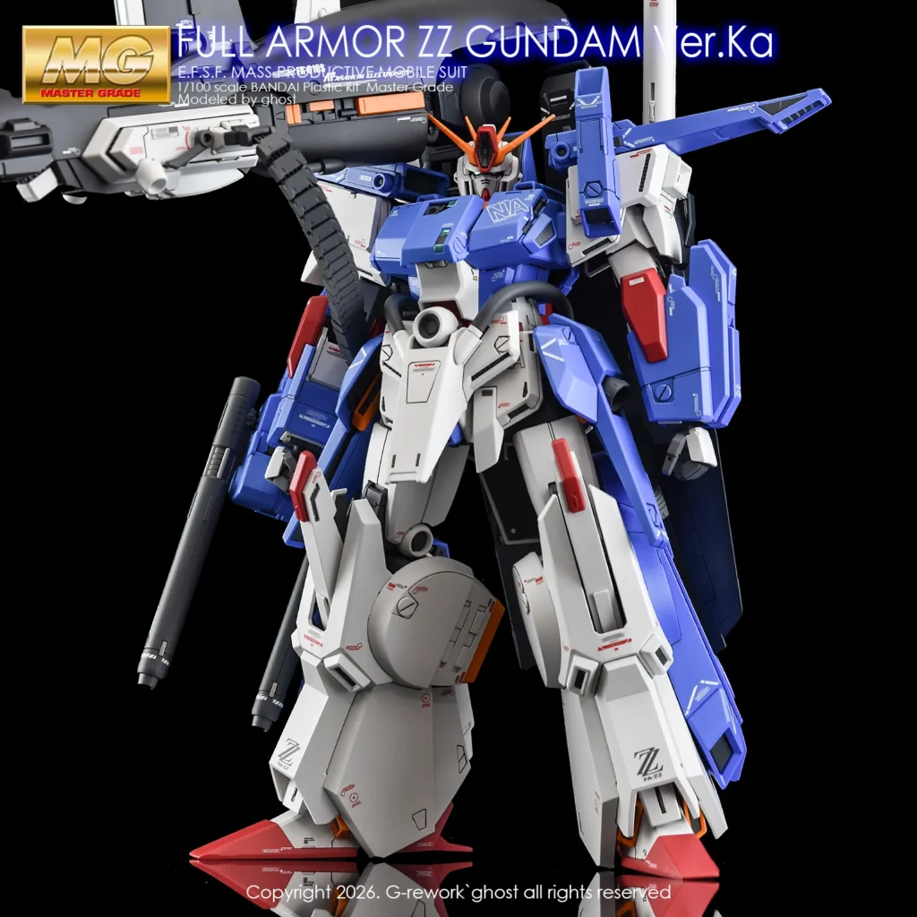 G-rework Decal MG #226 Full Armor ZZ Gundam Ver.Ka