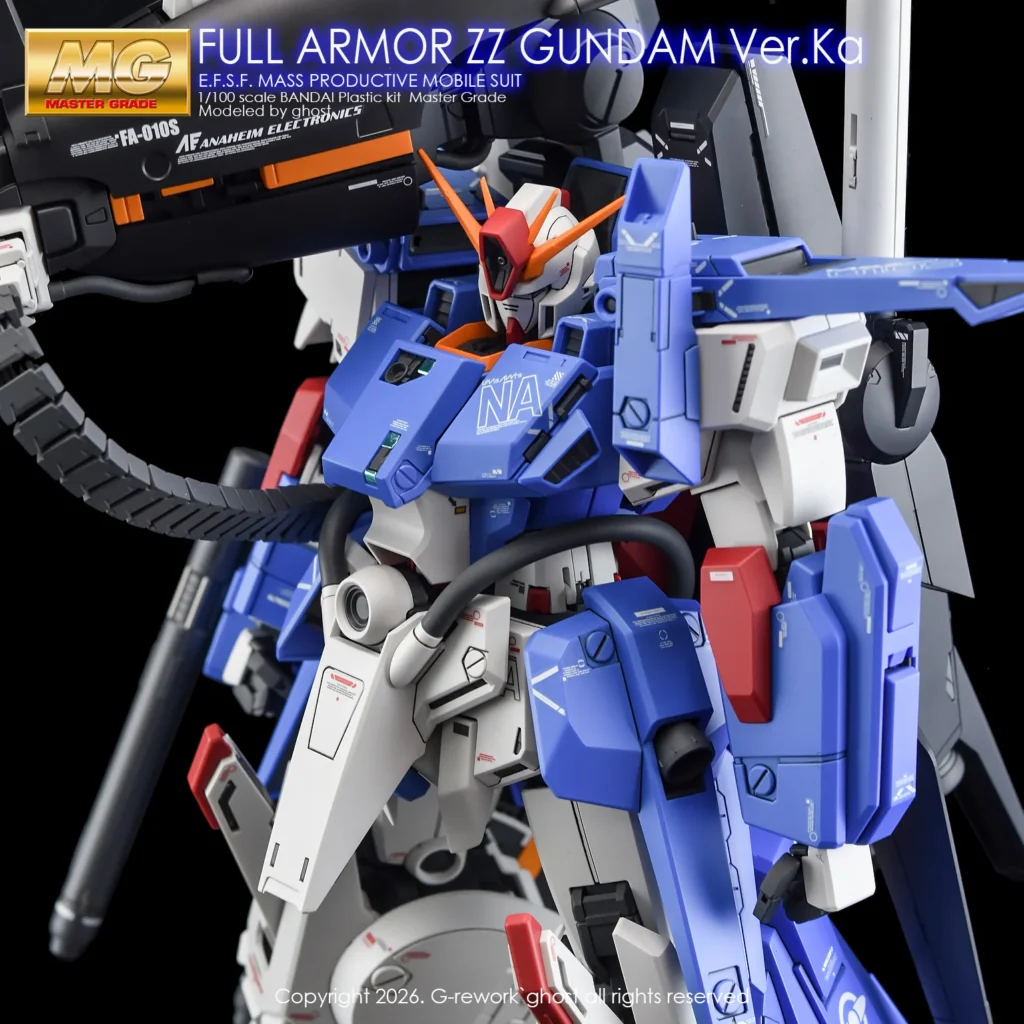 G-rework Decal MG #226 Full Armor ZZ Gundam Ver.Ka