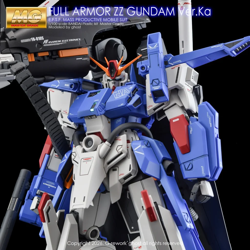 Shop G-REWORK G-rework Decal MG #226 Full Armor ZZ Gundam Ver.Ka 1