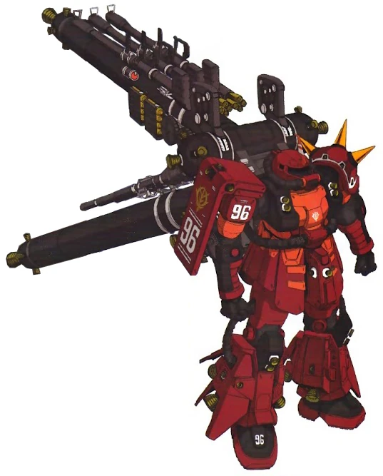 MS-06R Zaku II High Mobility Type (Reuse "P" Device)