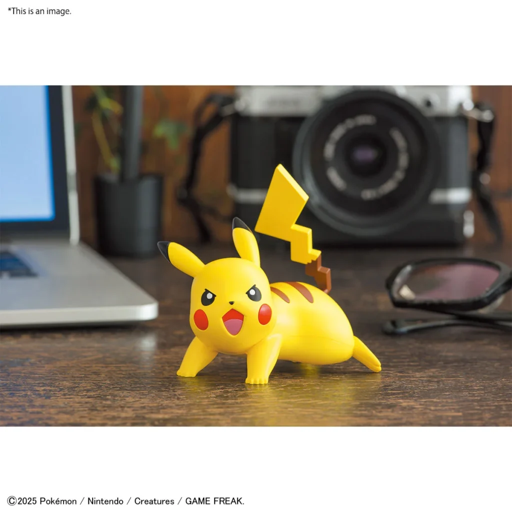 Pokémon Plamo Quick 03 Pikachu (Battle Pose) [Chinese Box Art]