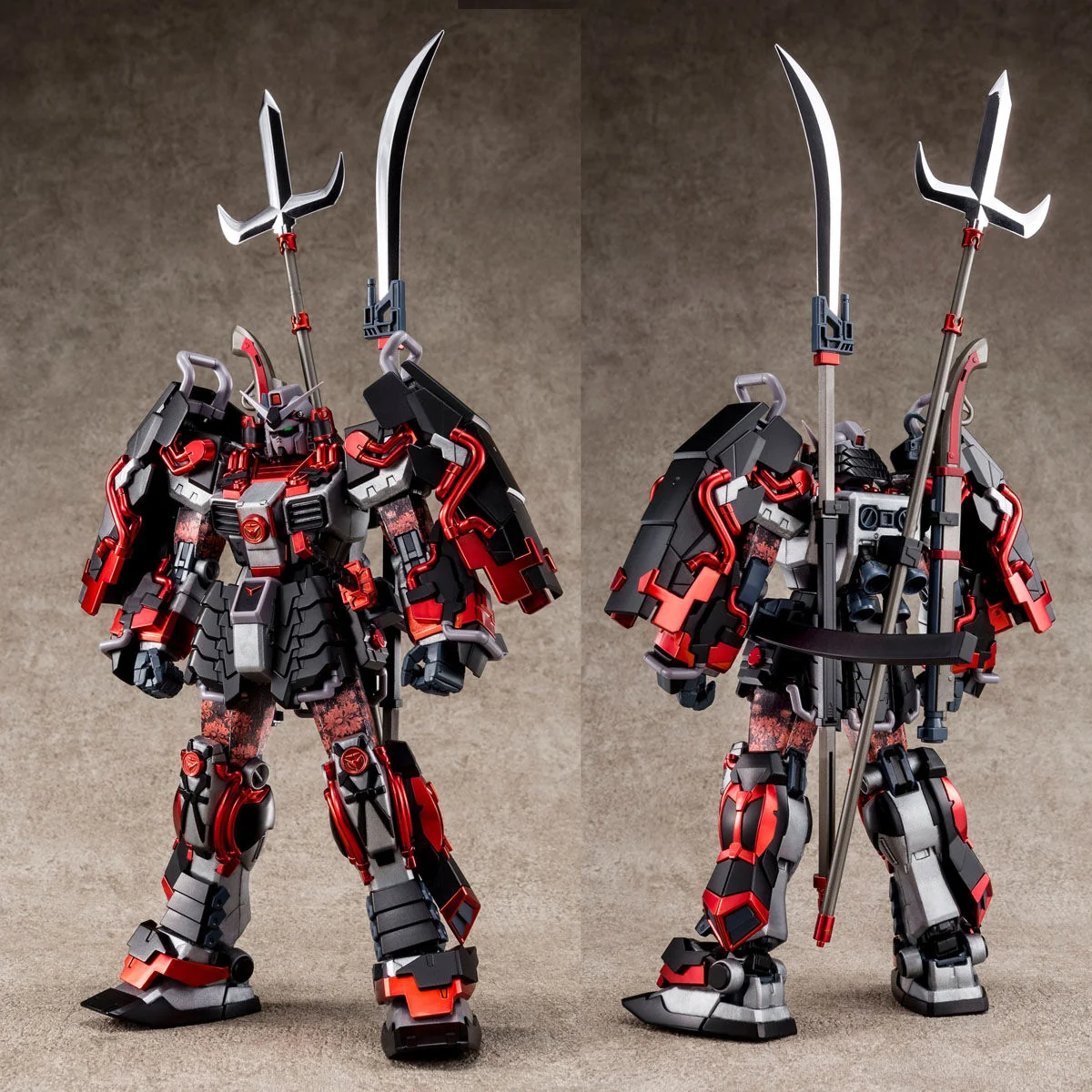 MG PB Shin Musha Gundam Sengoku no Jin Black Robe Large Armor - Image 2