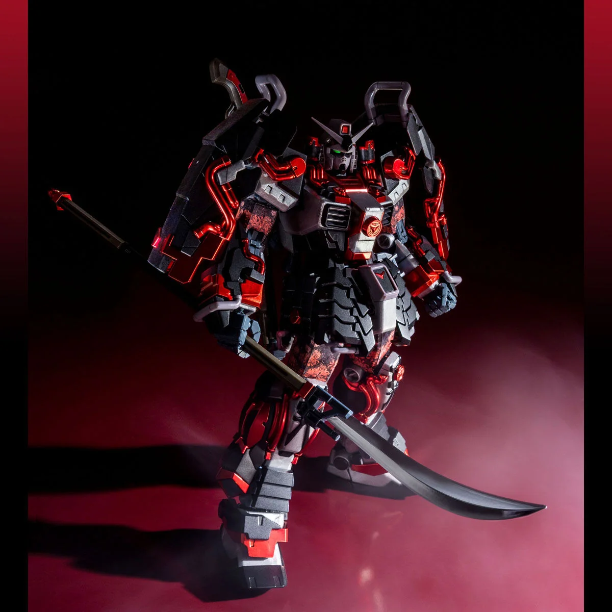 MG PB Shin Musha Gundam Sengoku no Jin Black Robe Large Armor - Image 6