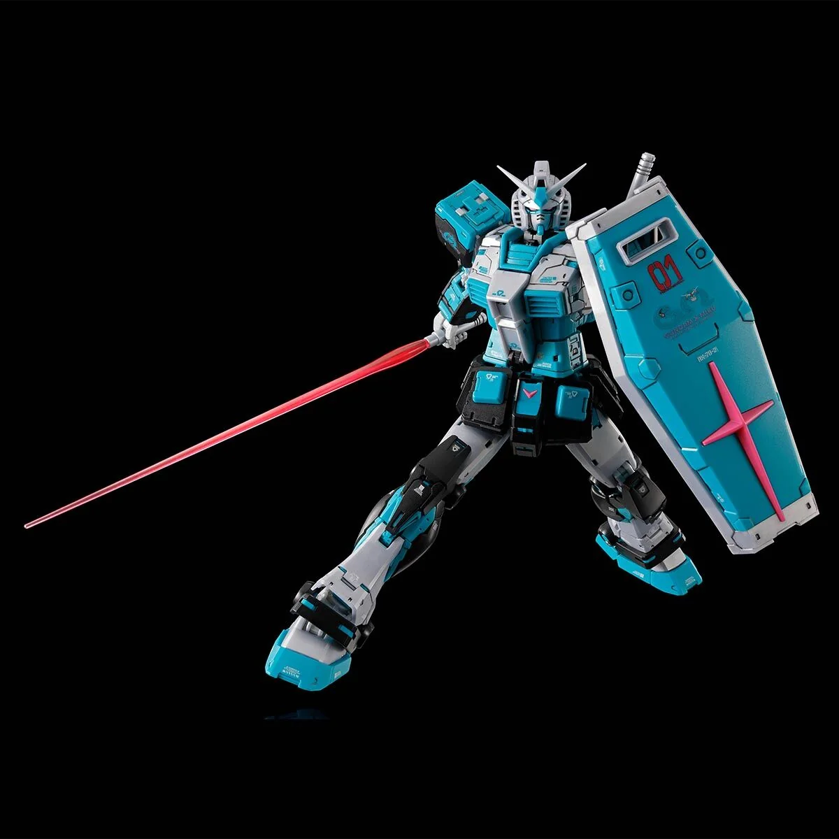RG PB RX-78-2 Gundam Ver.2.0 [Hatsune Miku Ver.] - Image 7