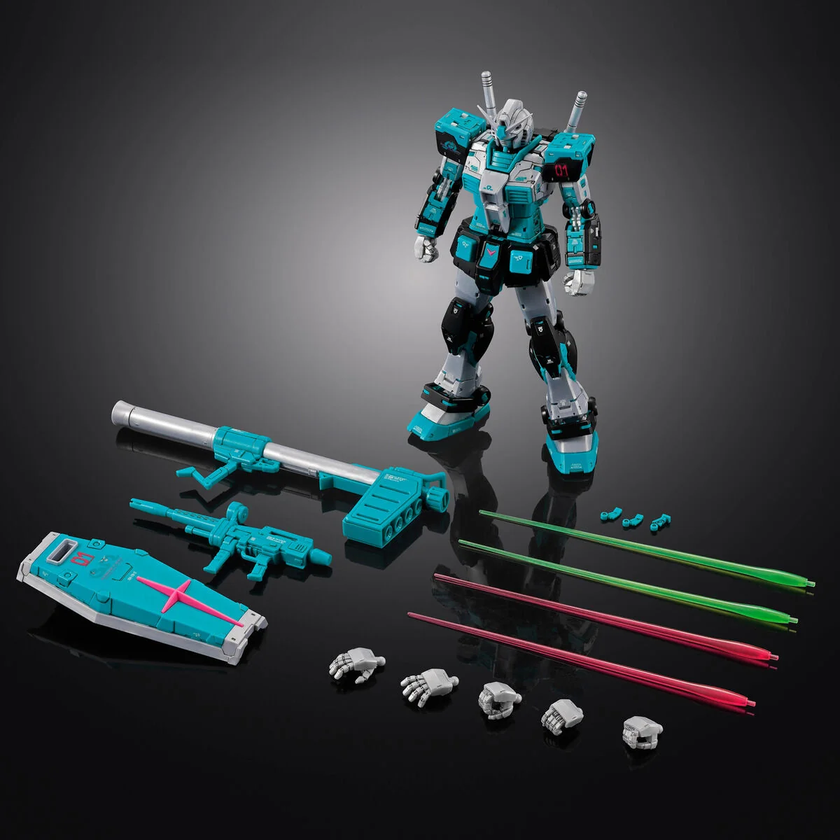 RG PB RX-78-2 Gundam Ver.2.0 [Hatsune Miku Ver.] - Image 9