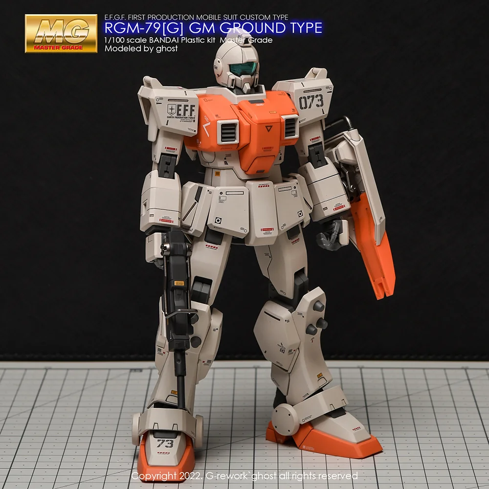 G-rework Decal MG #040 GM Ground Type