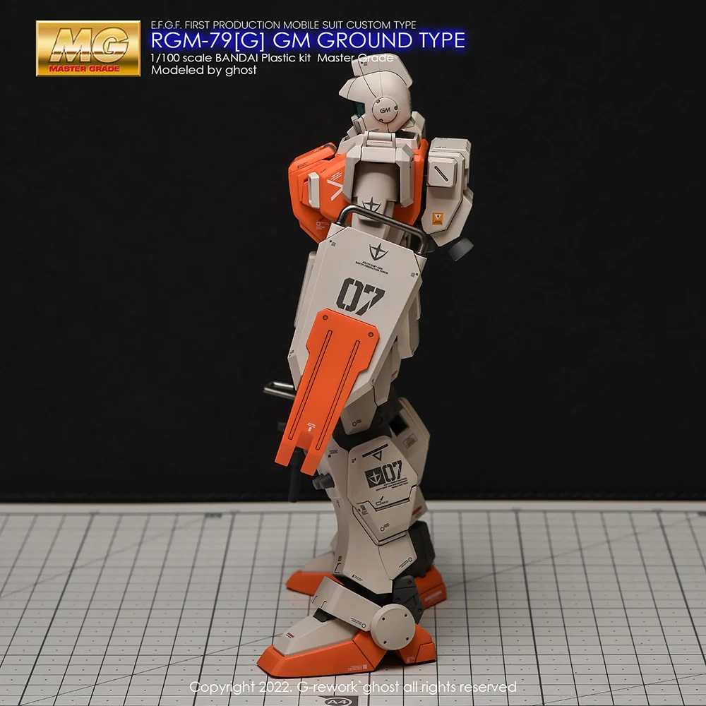 G-rework Decal MG #040 GM Ground Type