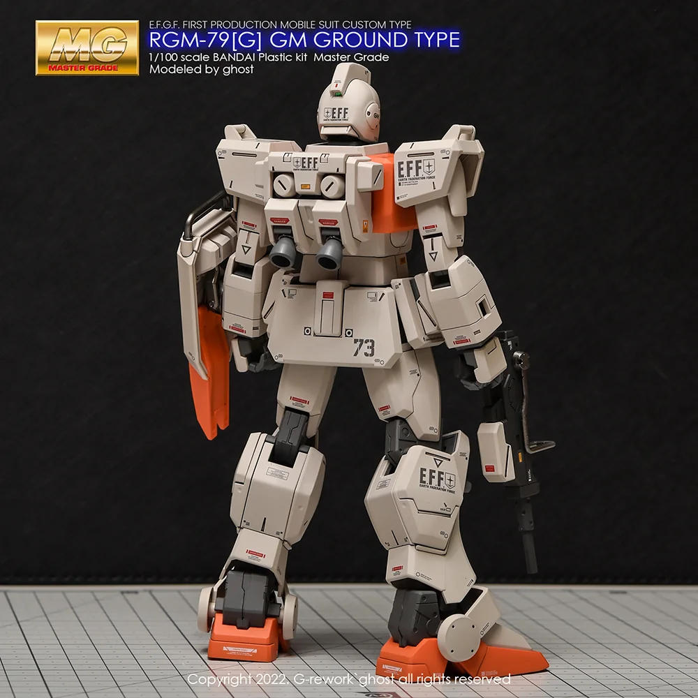 G-rework Decal MG #040 GM Ground Type