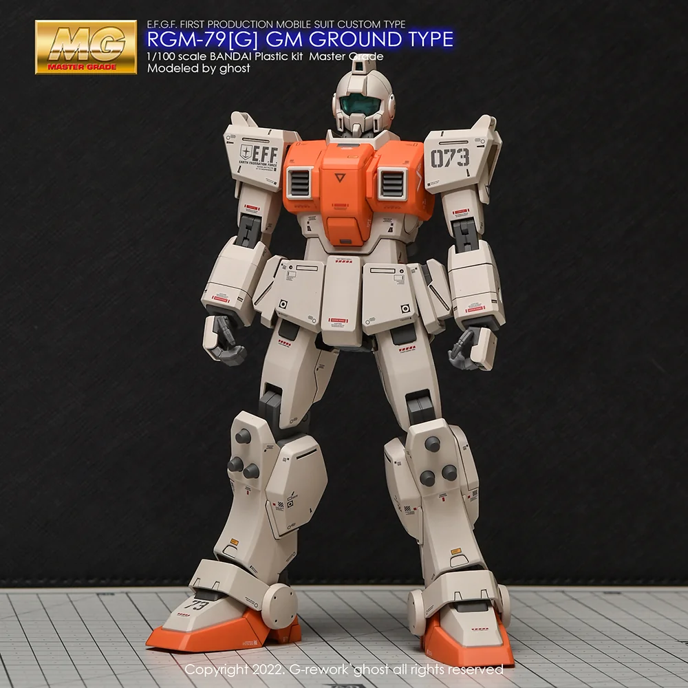 G-rework Decal MG #040 GM Ground Type