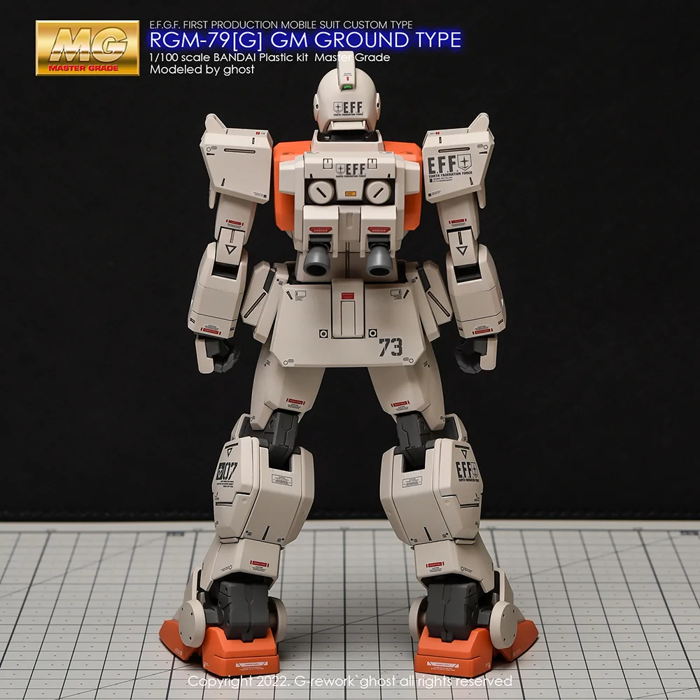 G-rework Decal MG #040 GM Ground Type