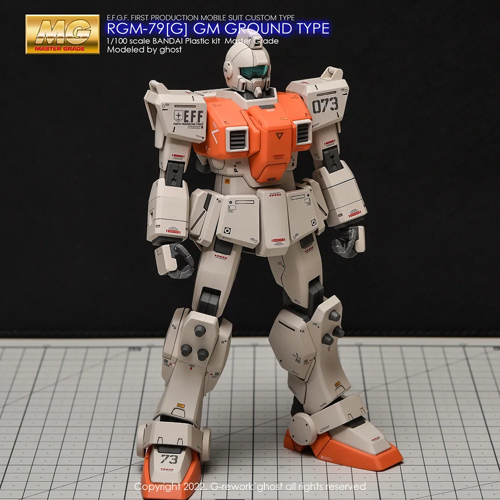 G-rework Decal MG #040 GM Ground Type