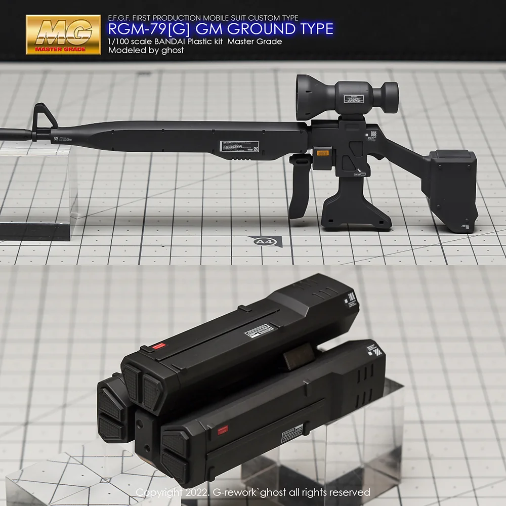 G-rework Decal MG #040 GM Ground Type