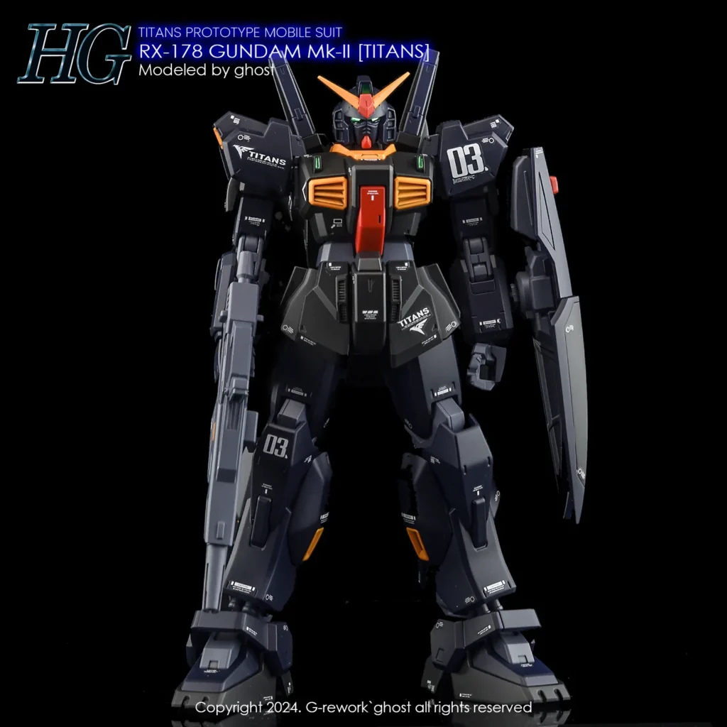 G-rework Decal HGUC #194 Gundam Mk-II (Titans)