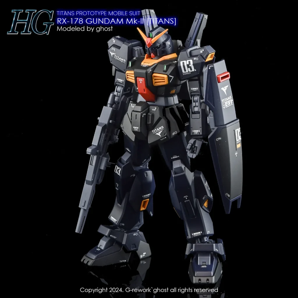 G-rework Decal HGUC #194 Gundam Mk-II (Titans)