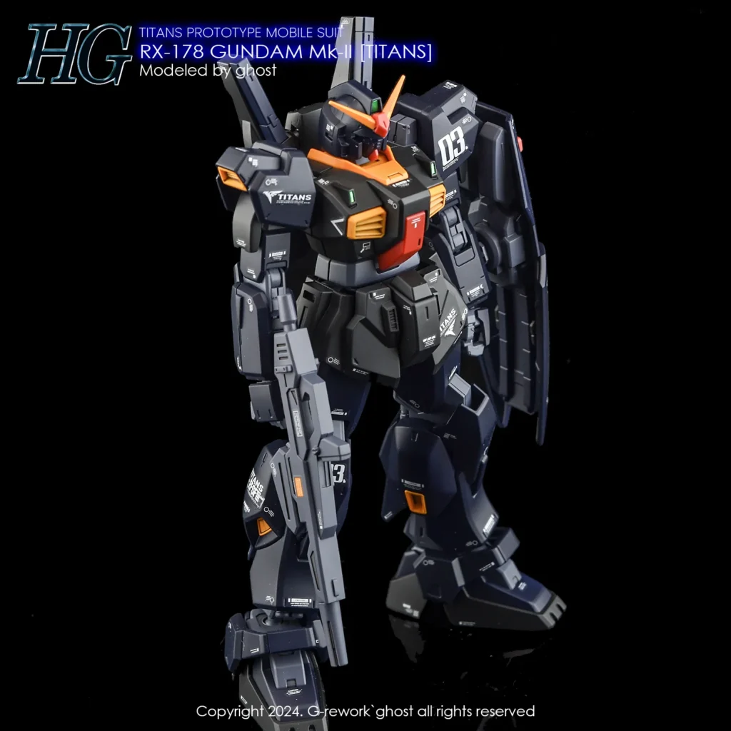 G-rework Decal HGUC #194 Gundam Mk-II (Titans)