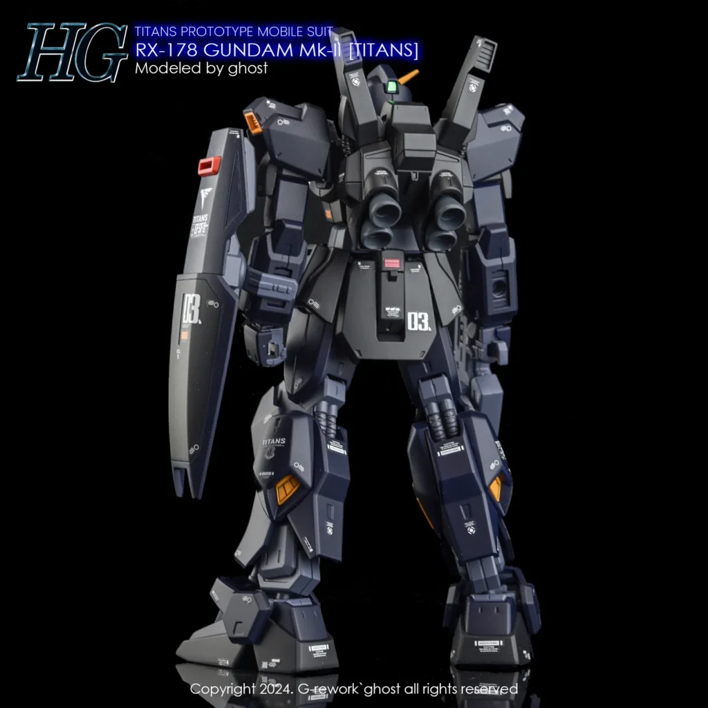 G-rework Decal HGUC #194 Gundam Mk-II (Titans)