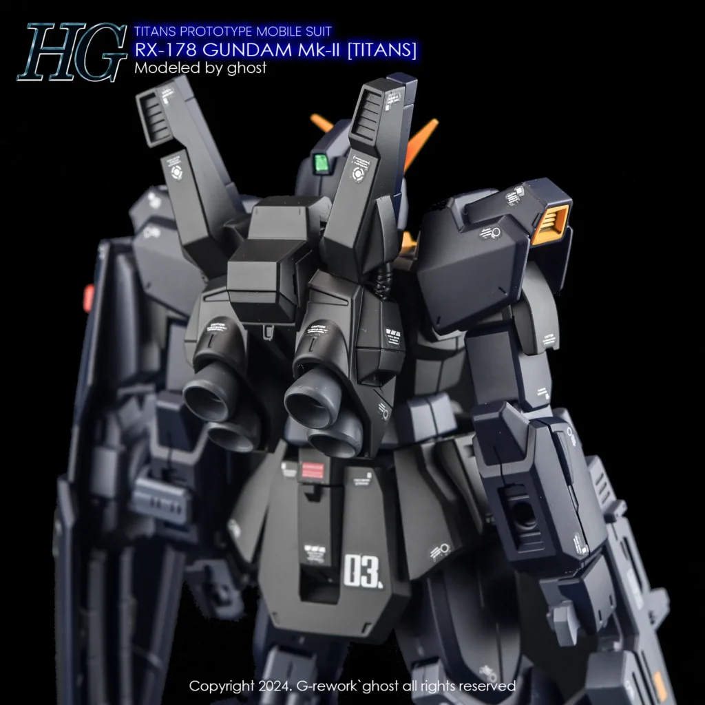 G-rework Decal HGUC #194 Gundam Mk-II (Titans)