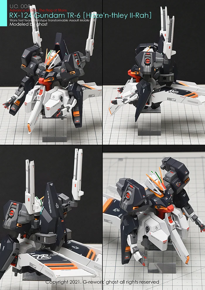 G-rework Decal HGUC PB Gundam TR-6 [Haze'n-Thley II-Rah]