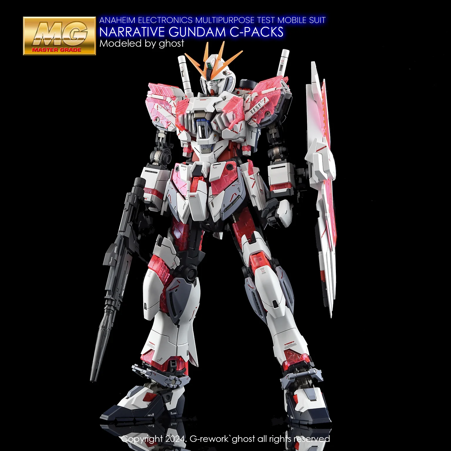 Shop G-REWORK G-rework Decal MG #220 Narrative Gundam C-Packs Ver