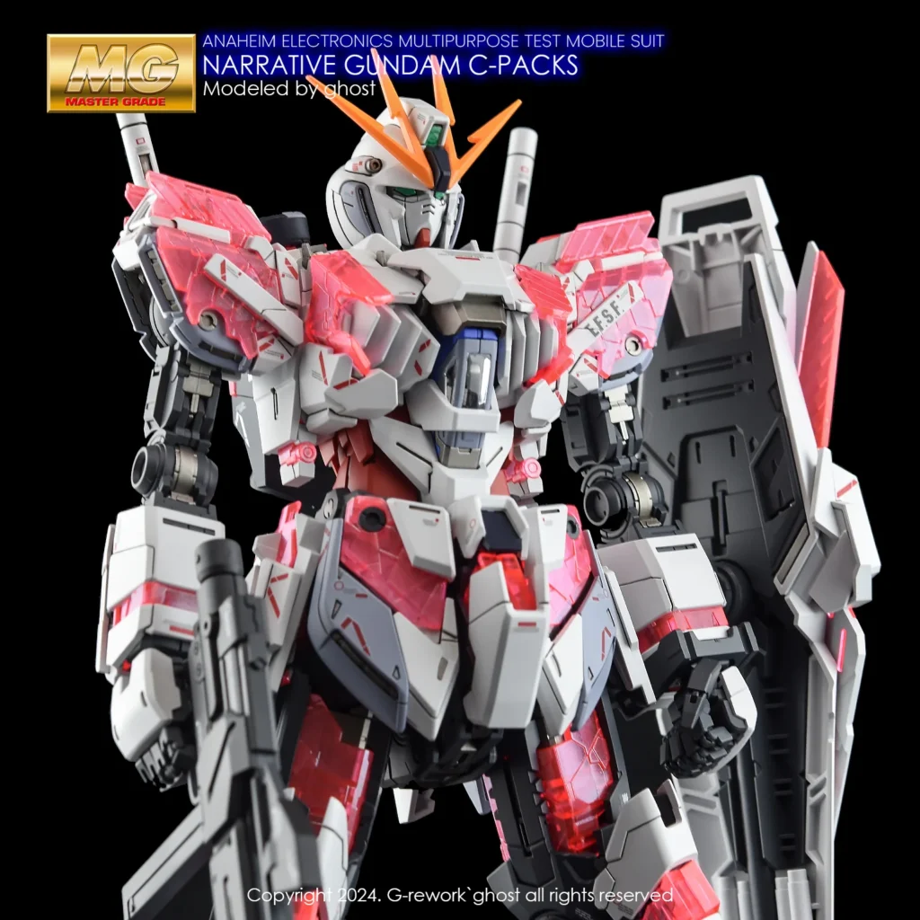 G-rework Decal MG #220 Narrative Gundam C-Packs Ver.Ka