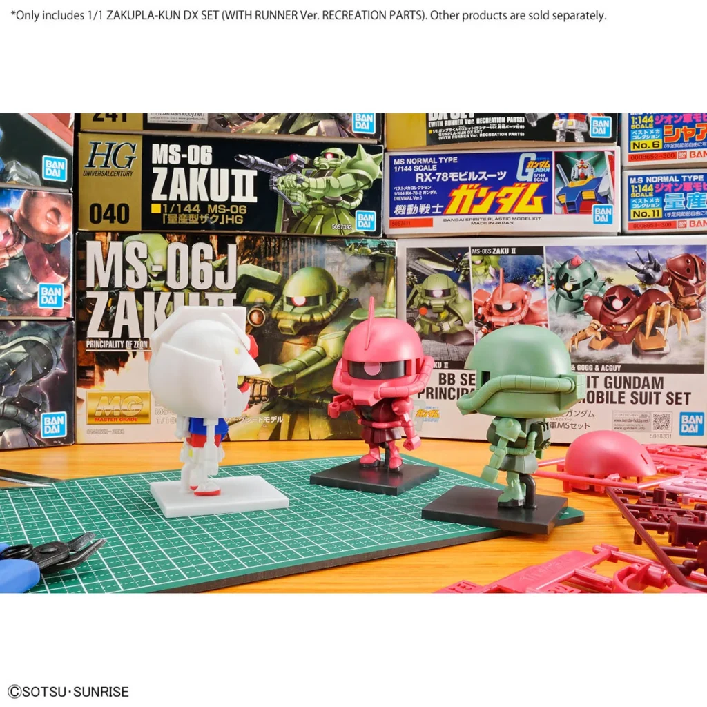 Zakupla-Kun DX Set (with Runner ver. Recreation Parts)